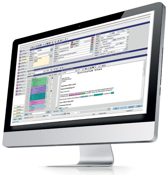 Recruitment Software Desktop Image